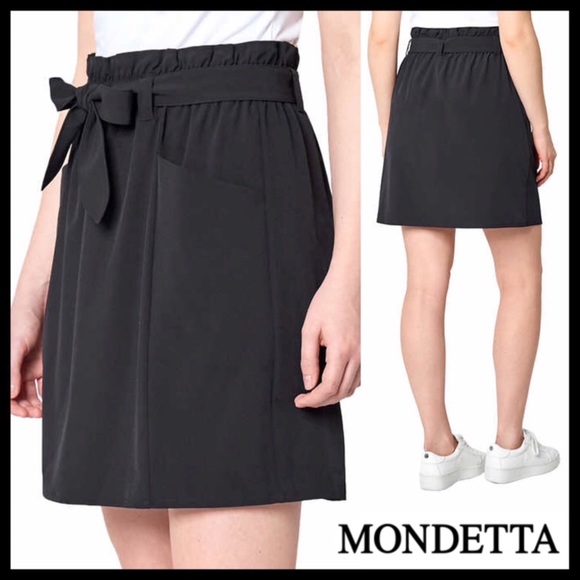 Mondetta Skirts Mondetta High Waisted Cargo Skirt Black Poshmark